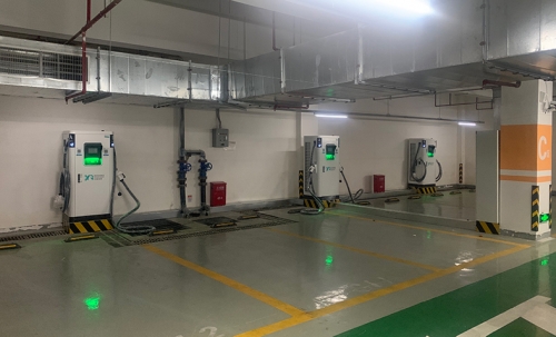 新站來啦，蘇州吳江稻谷國際中心充電站